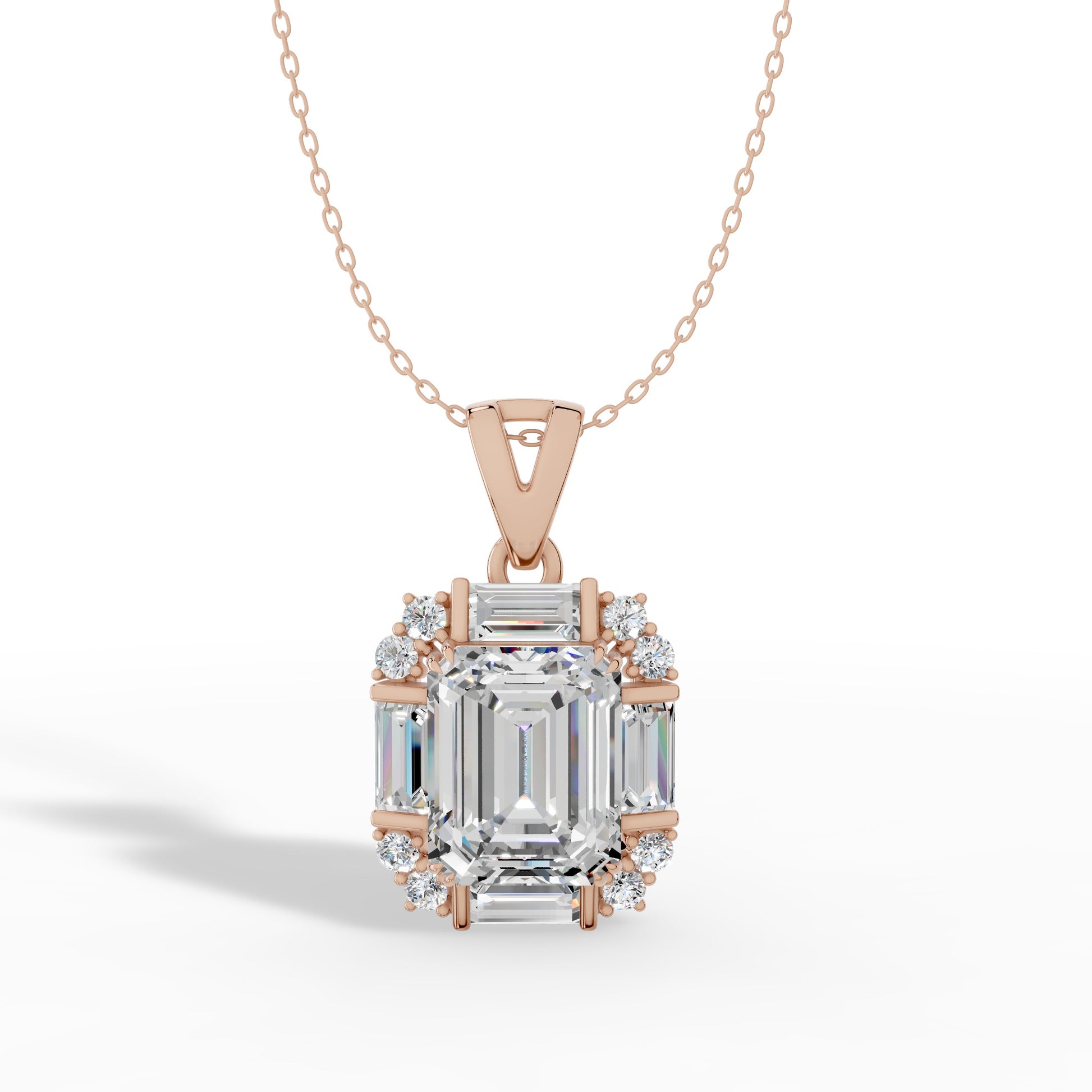Regalia Emerald Pendant
