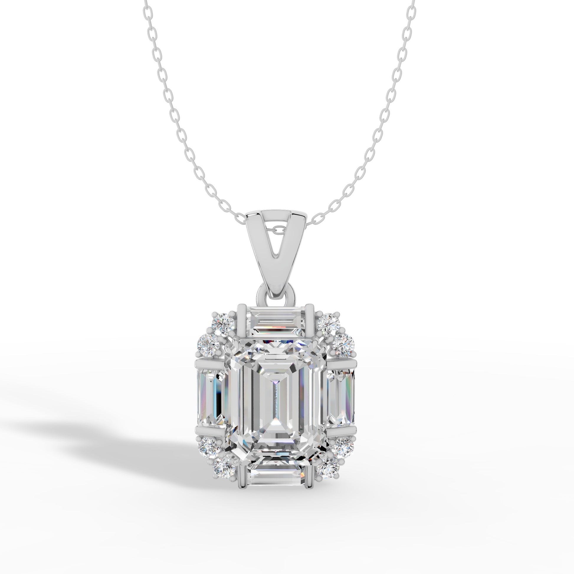 Regalia Emerald Pendant
