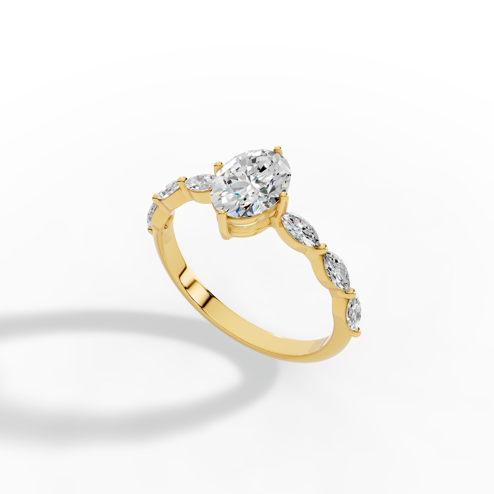 Elara Marquise Grace Ring