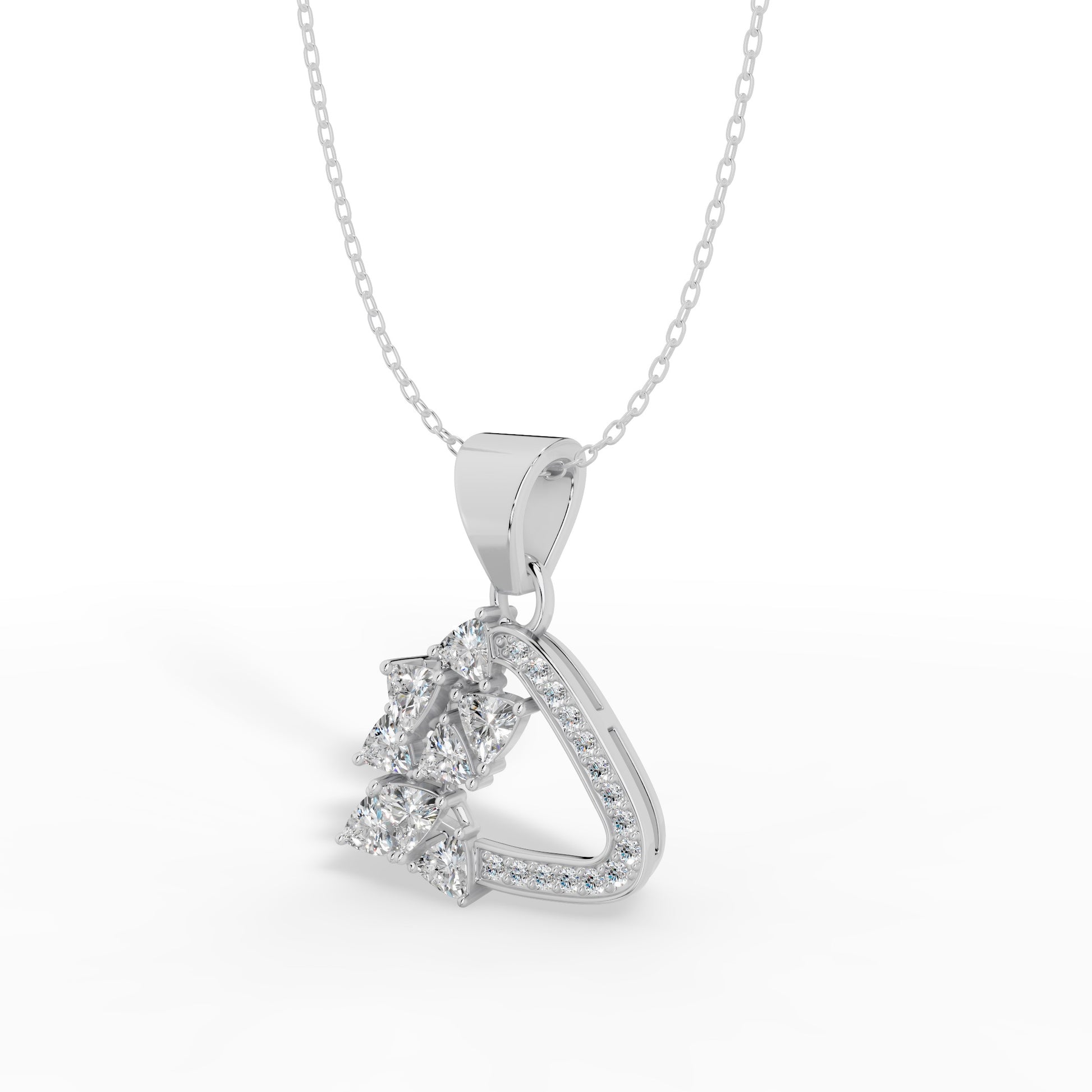 Starlit Triangle Pendant