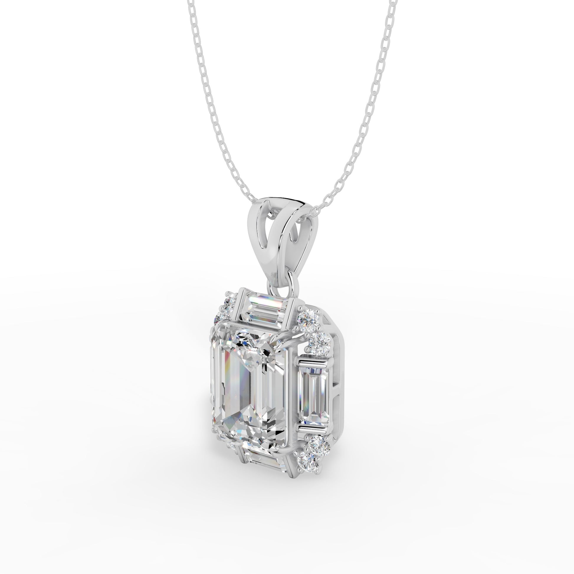 Regalia Emerald Pendant