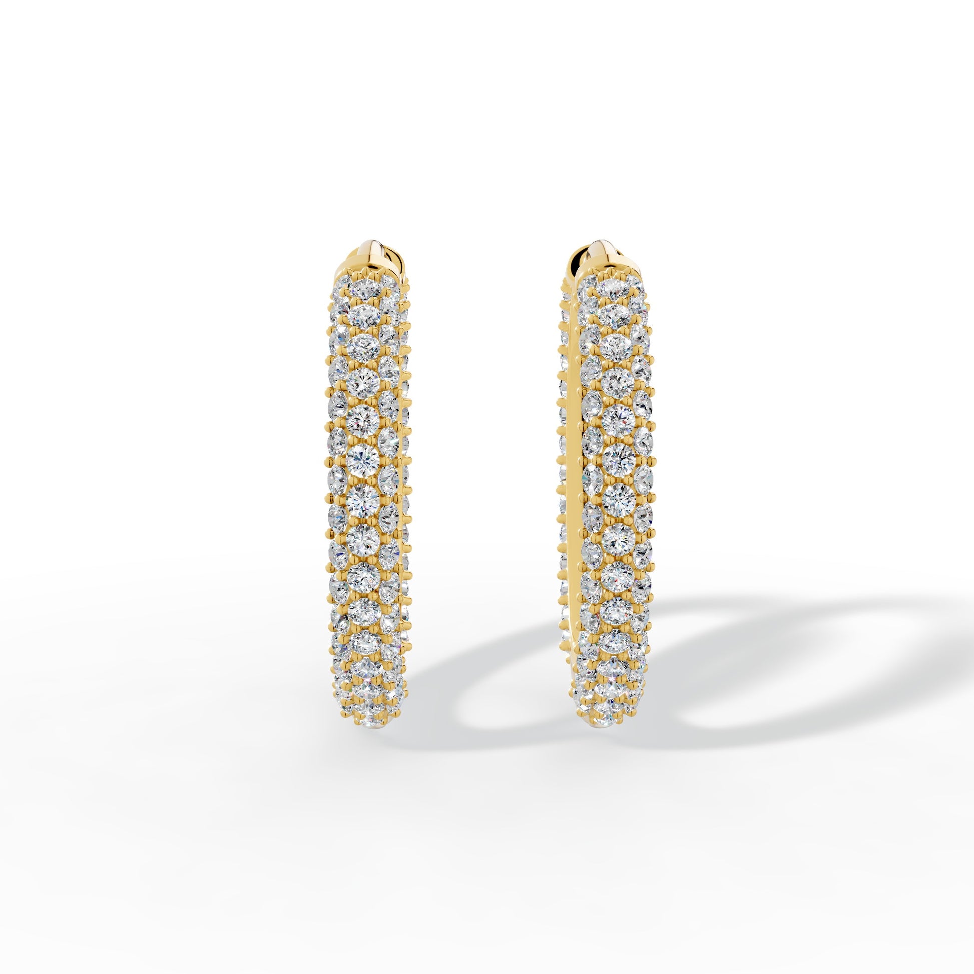 Celestia Pavé Hoop Earring