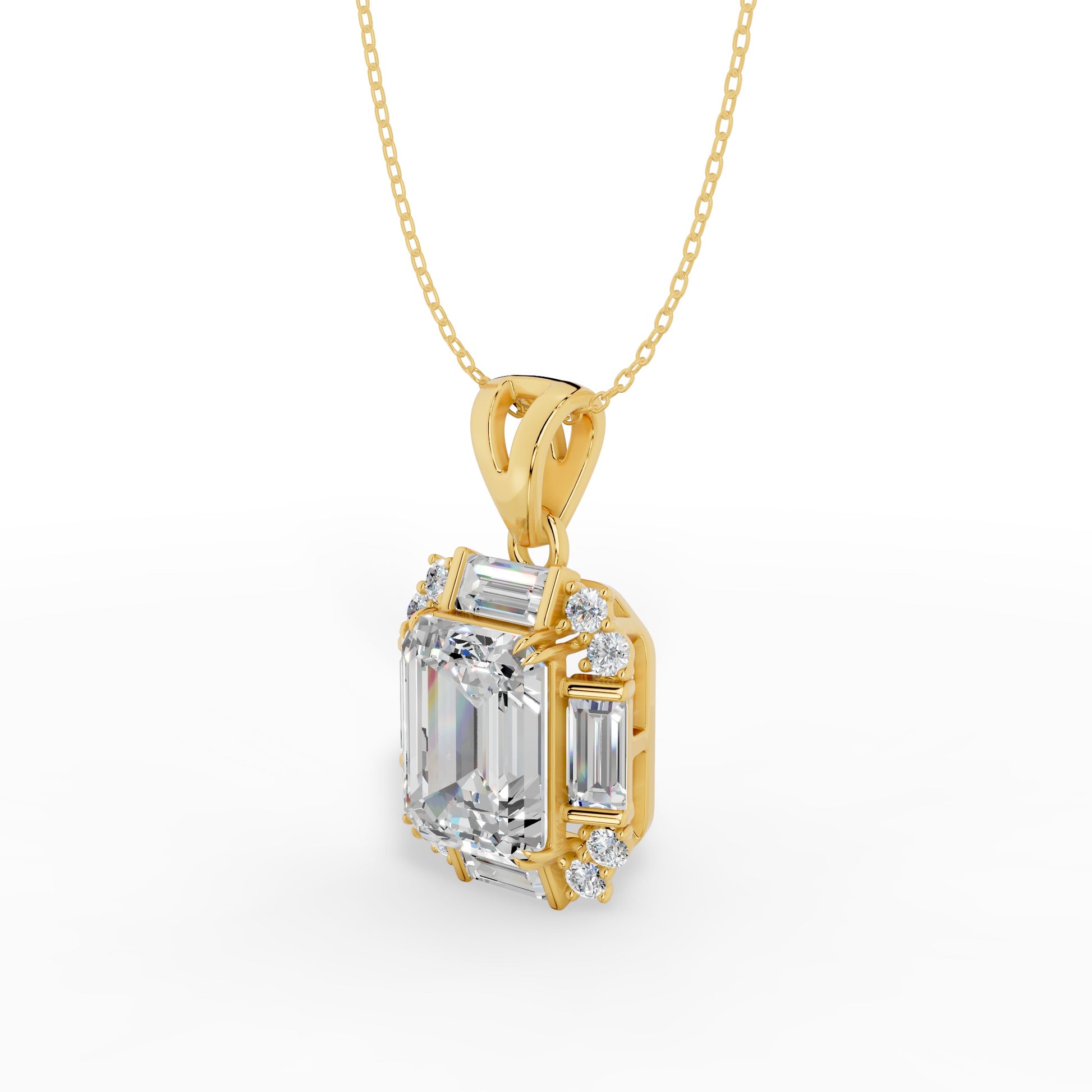 Regalia Emerald Pendant