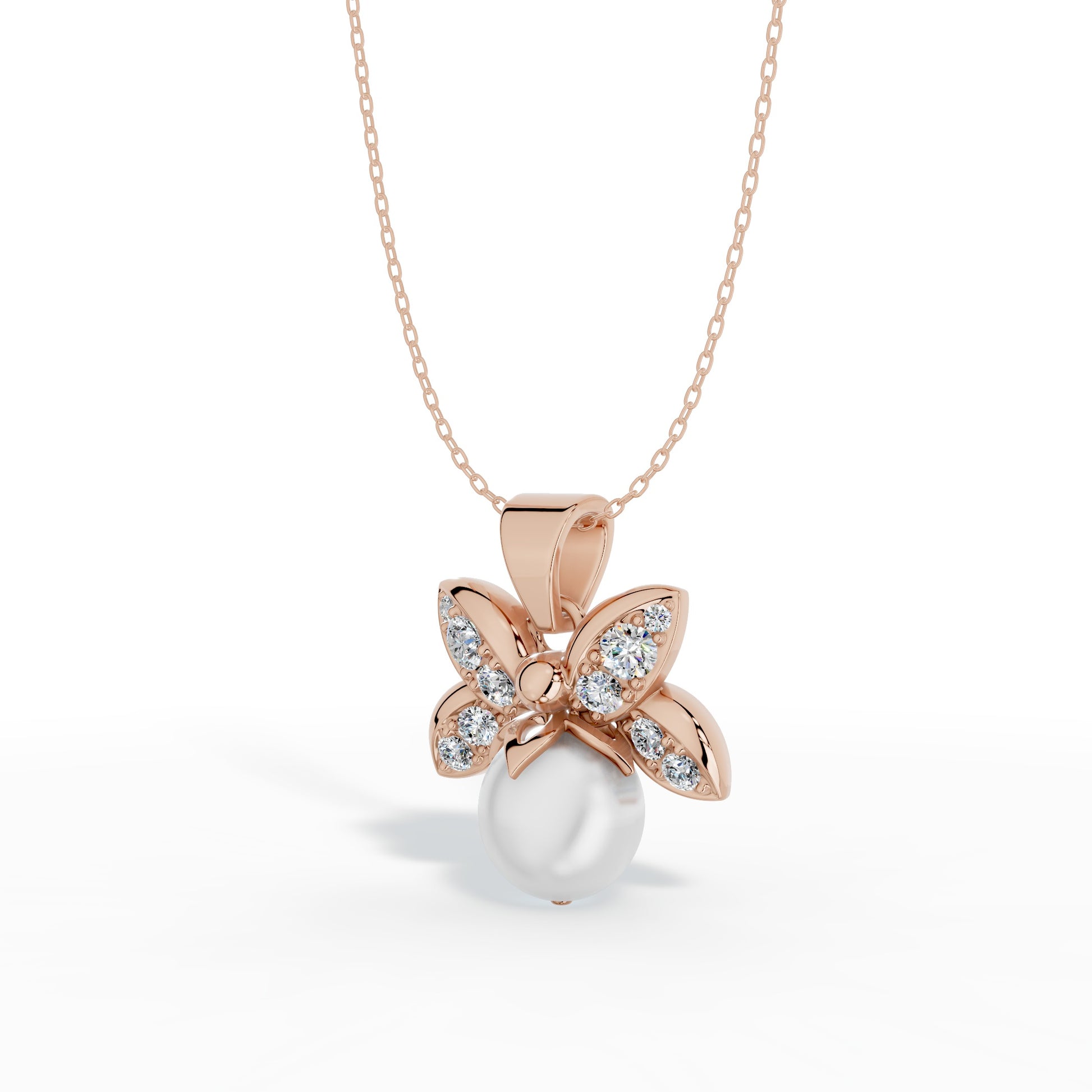 Lunaria Pearl Pendant