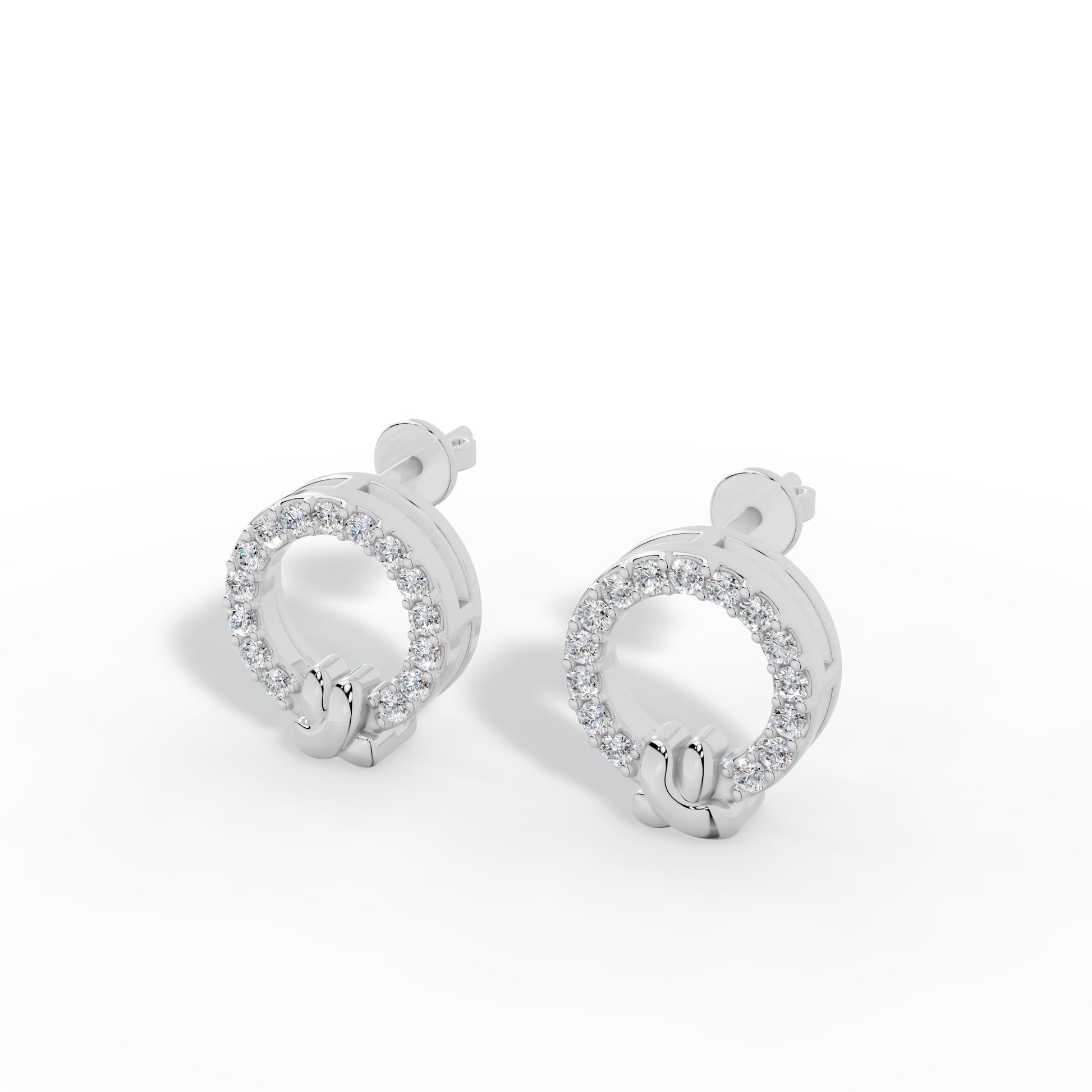 Auric Knot Stud Earrings