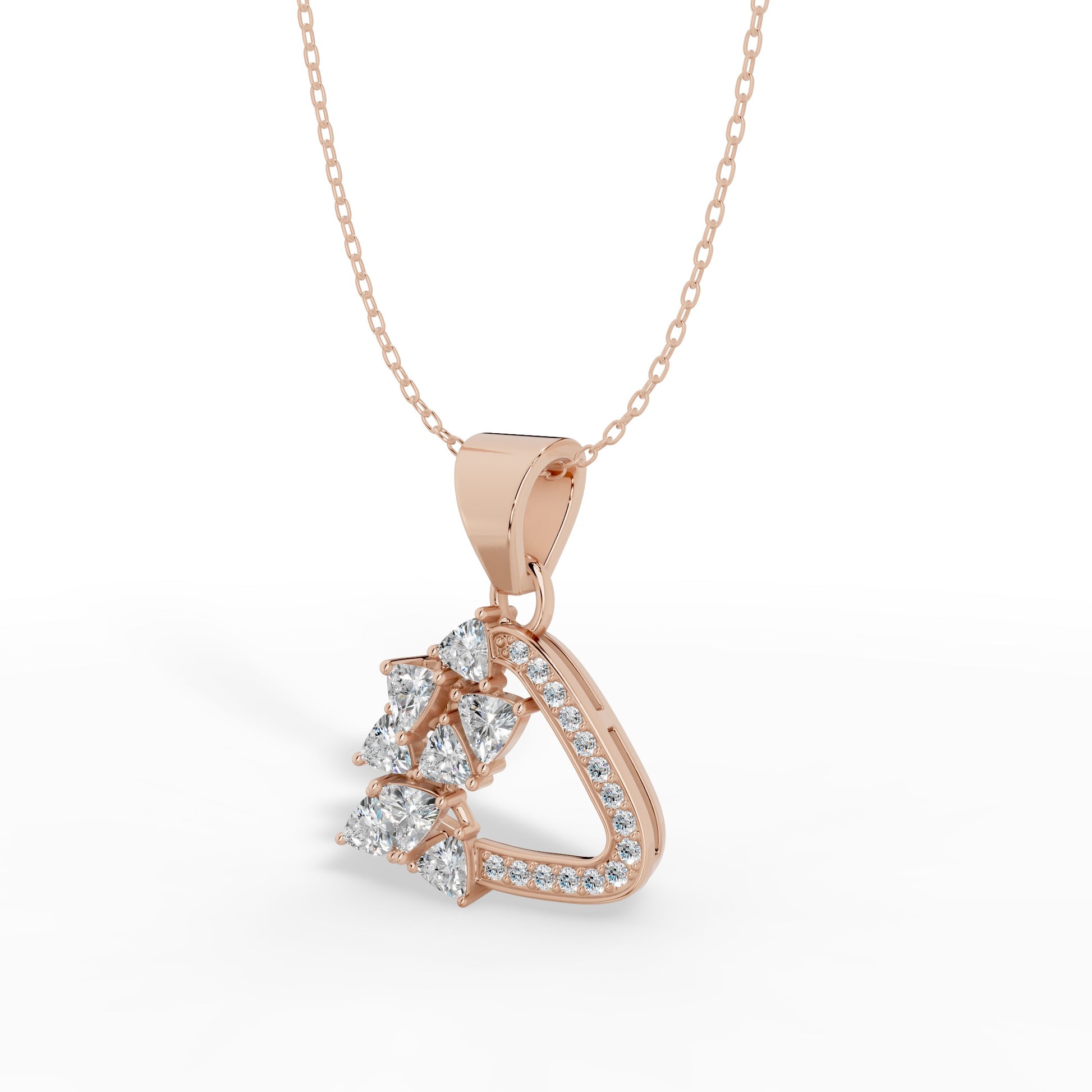 Starlit Triangle Pendant
