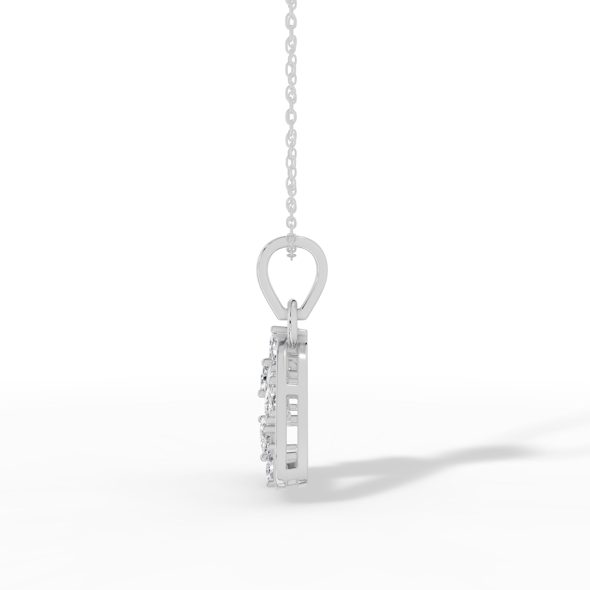 Starlit Triangle Pendant