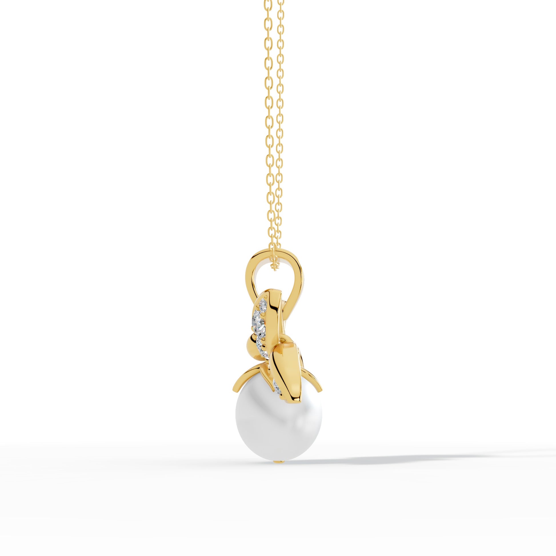 Lunaria Pearl Pendant