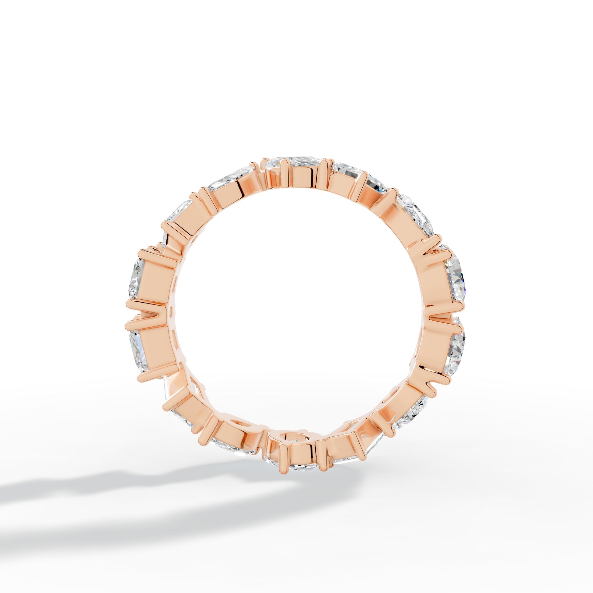 Artisan Facet Eternity Band Ring