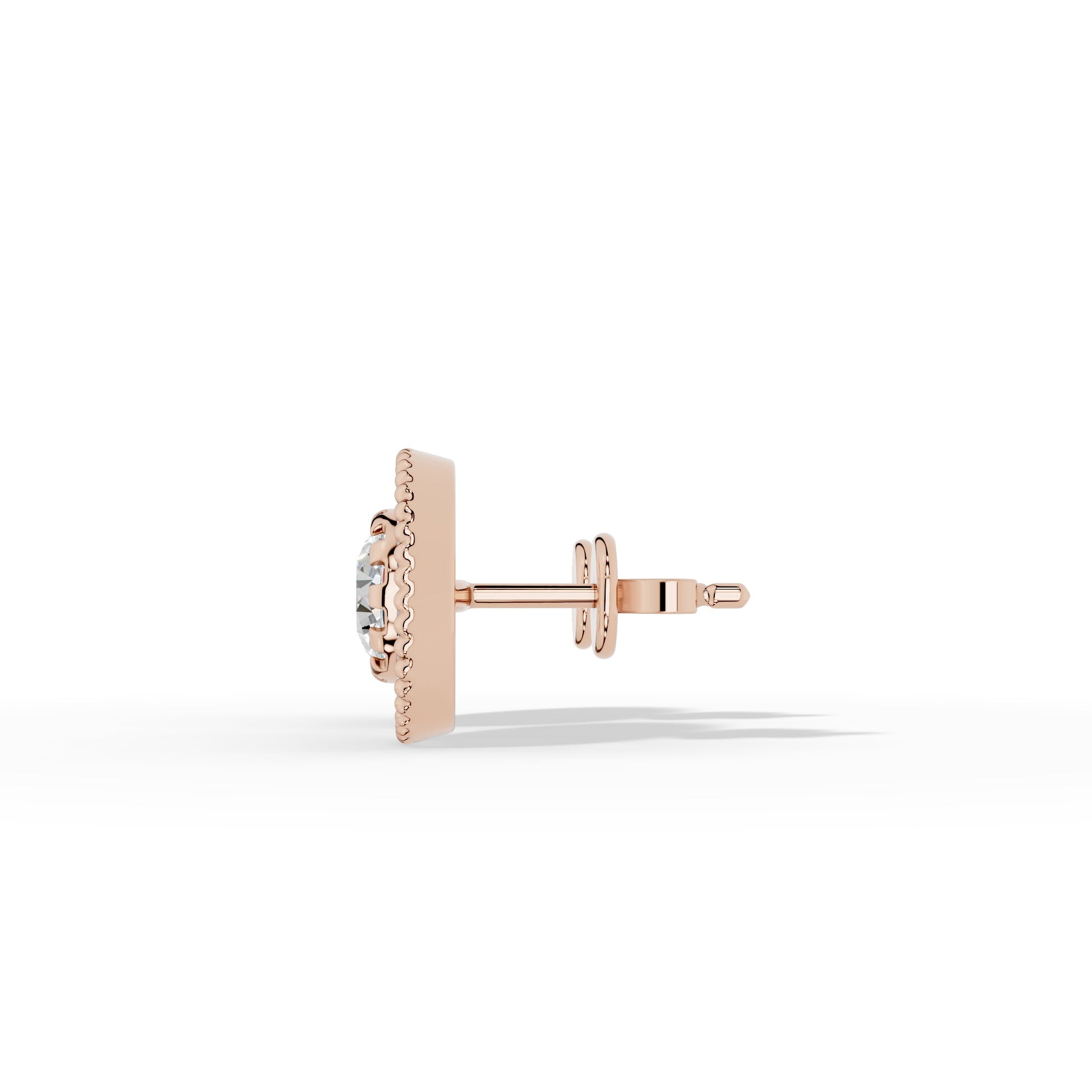 Celestial Halo Stud Earrings