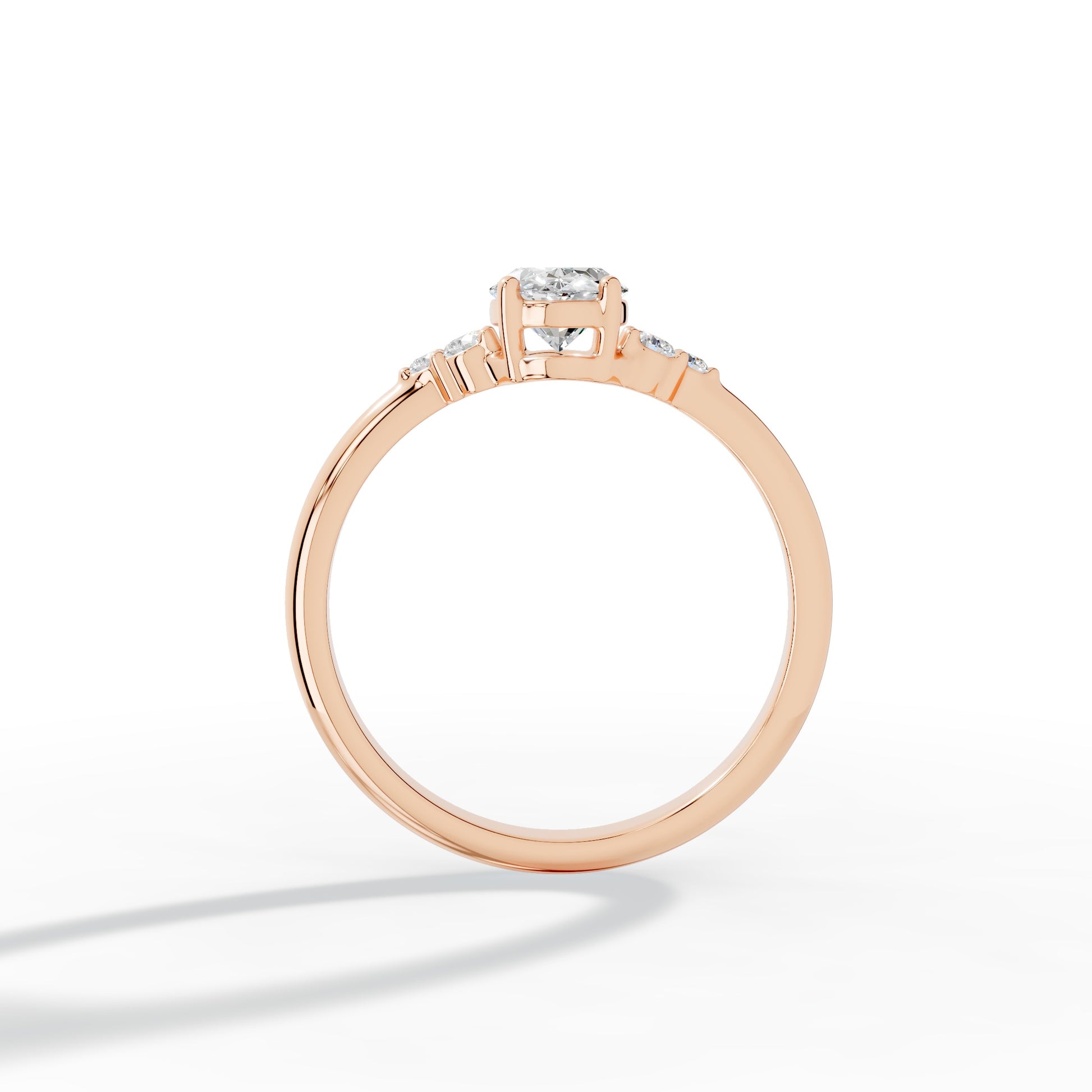 Celestia Oval Bloom Ring