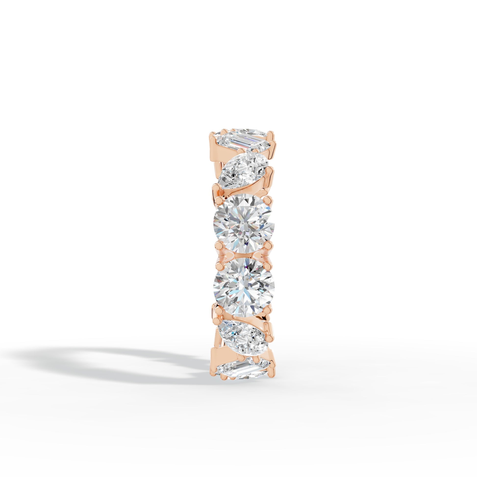 Artisan Facet Eternity Band Ring
