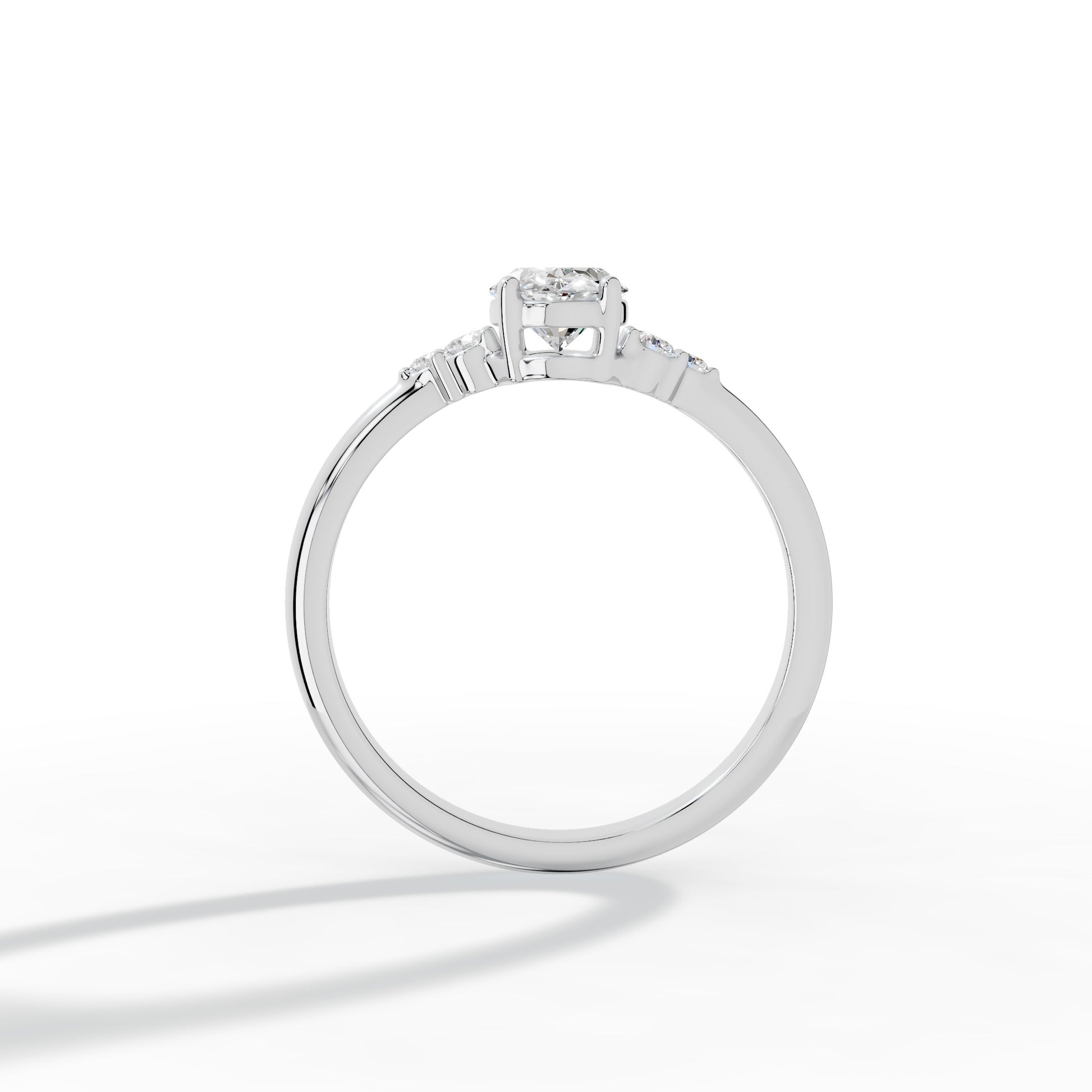 Celestia Oval Bloom Ring