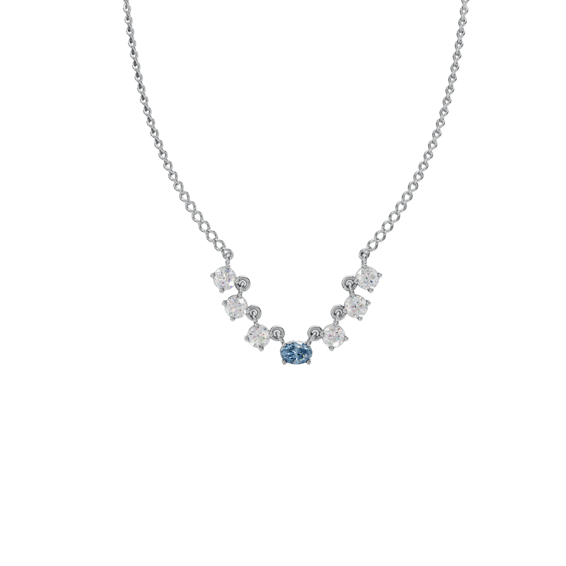 Aqua Blue Necklace