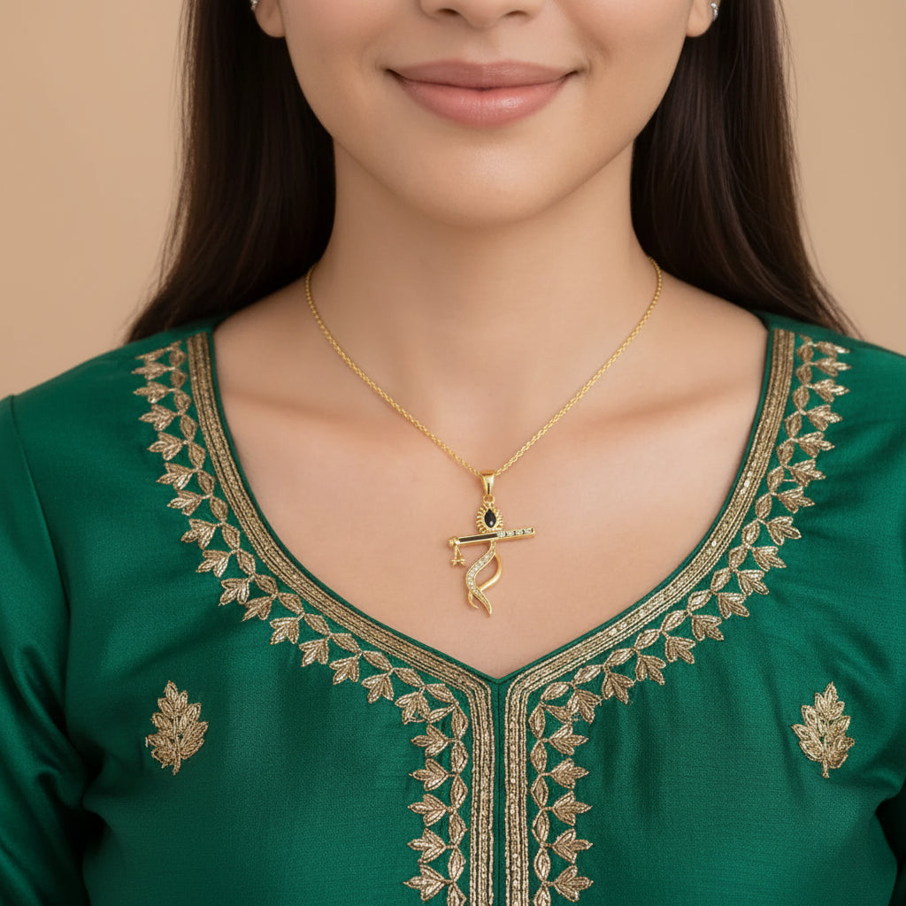 Krishna Bansri Pendant