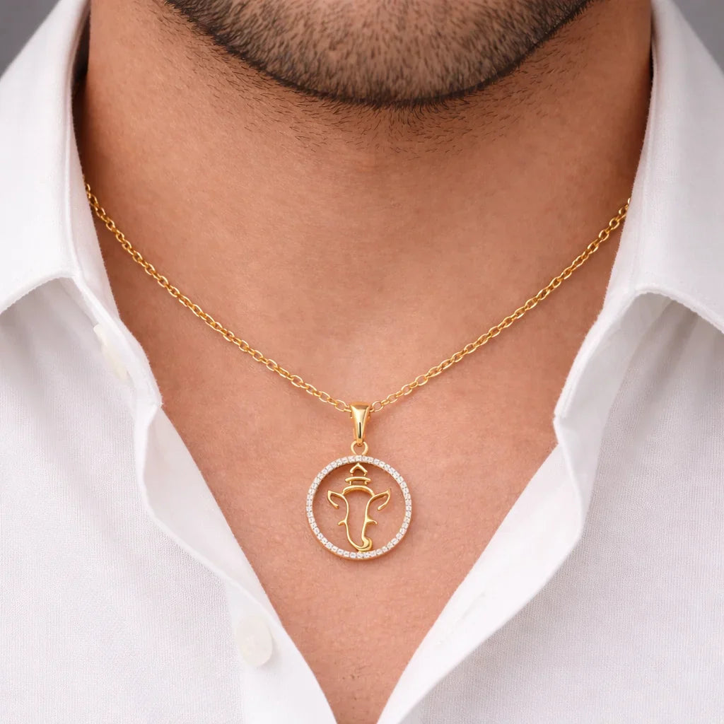Orbit Ganesha Pendant