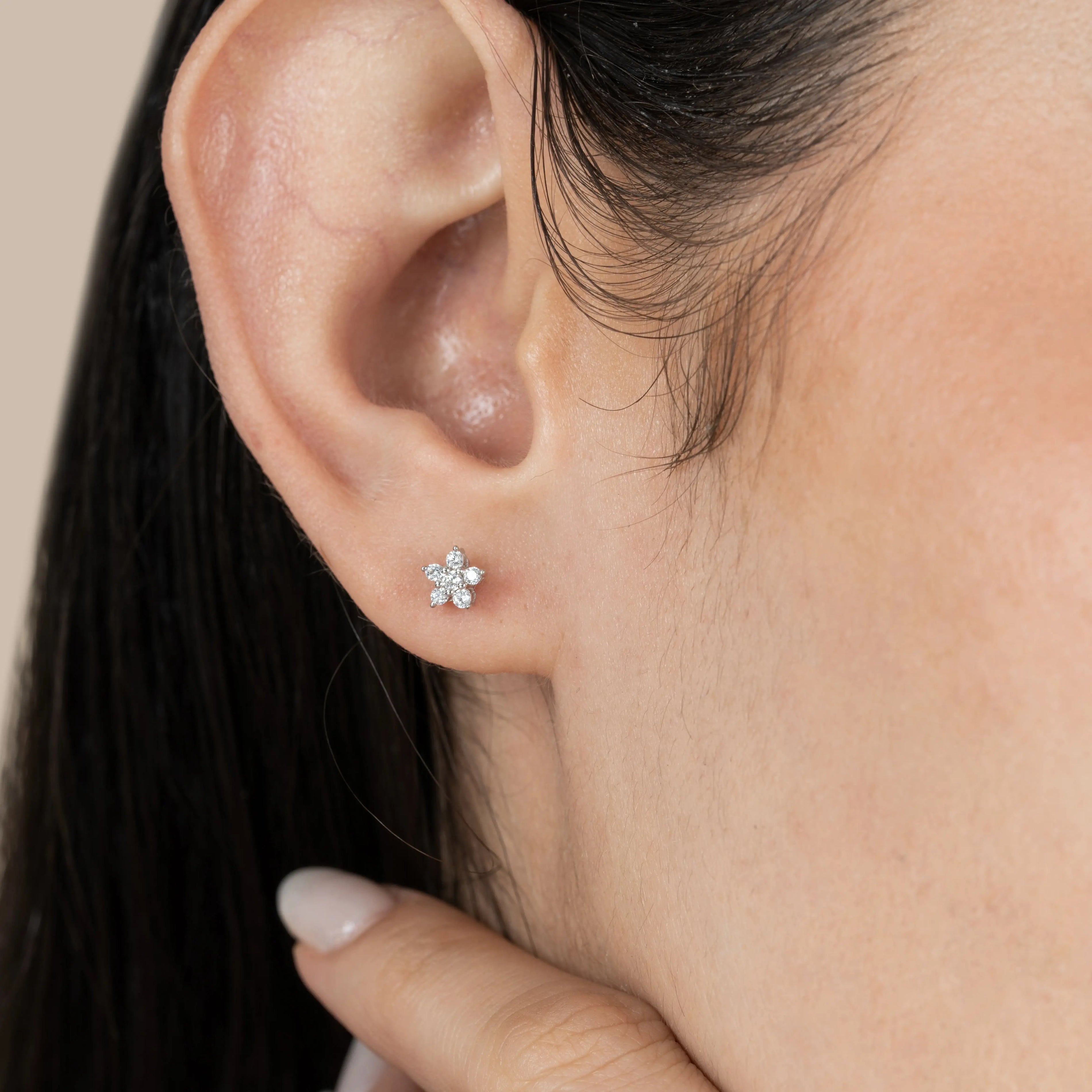 Flora Spark Stud Earrings