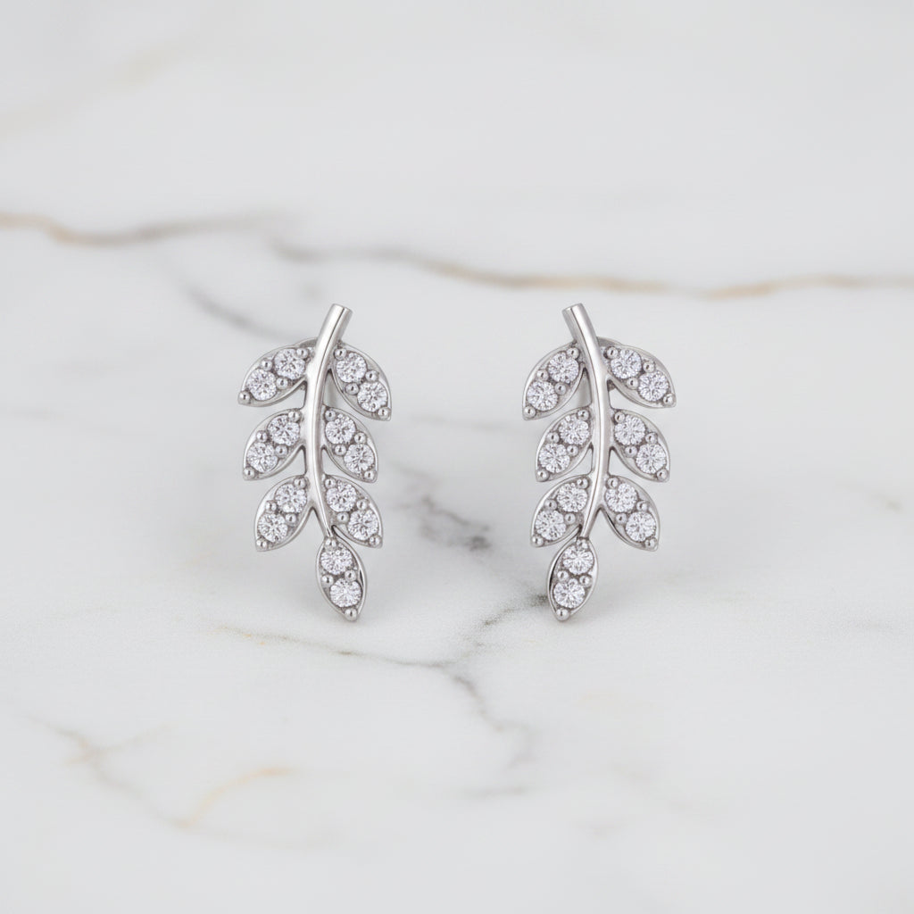 Elysian Leaf Earrings