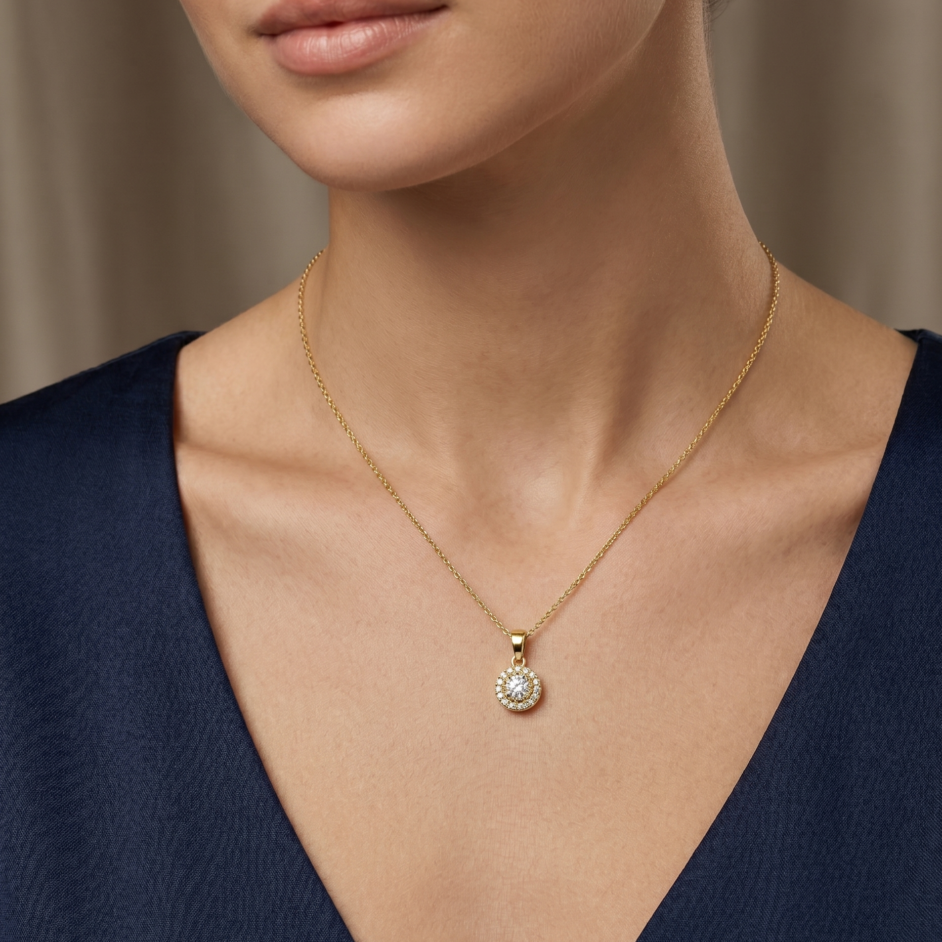 Celestia Halo Pendant