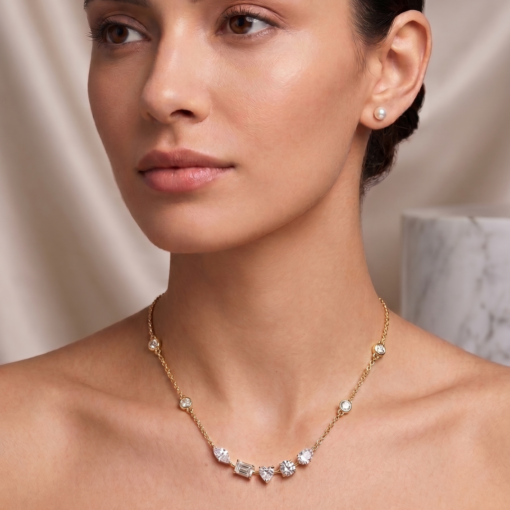 Royale cut necklace