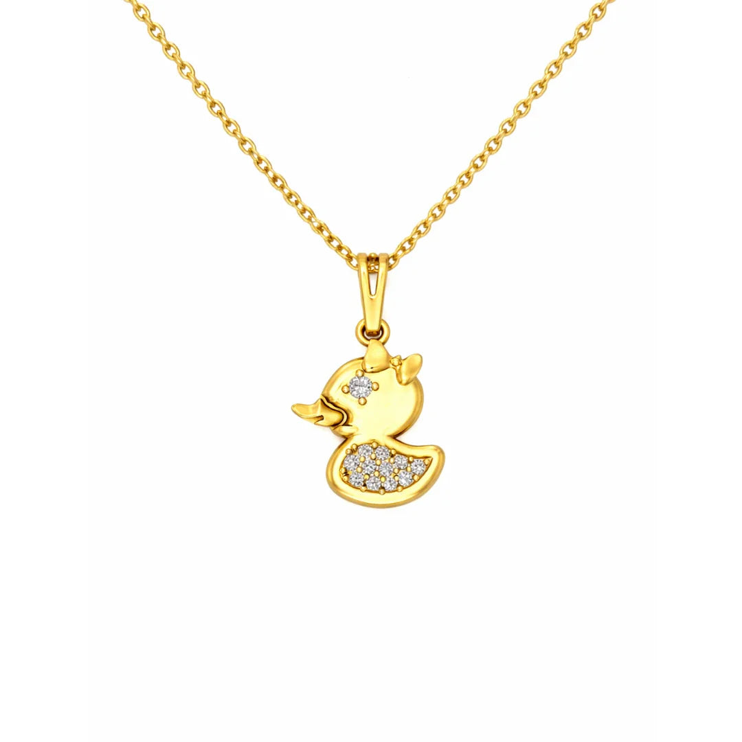 Duckling Charm Pendant