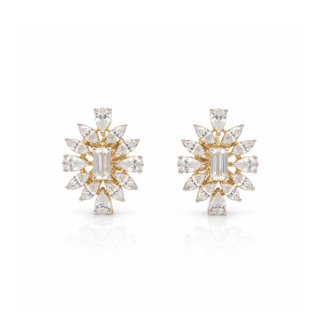 Solara Bloom Stud Earrings