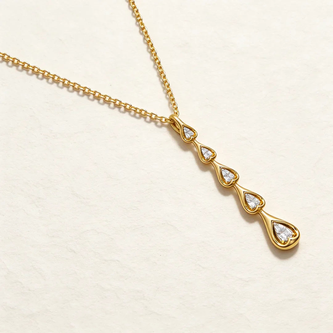 Pear Drop Pendant Necklace