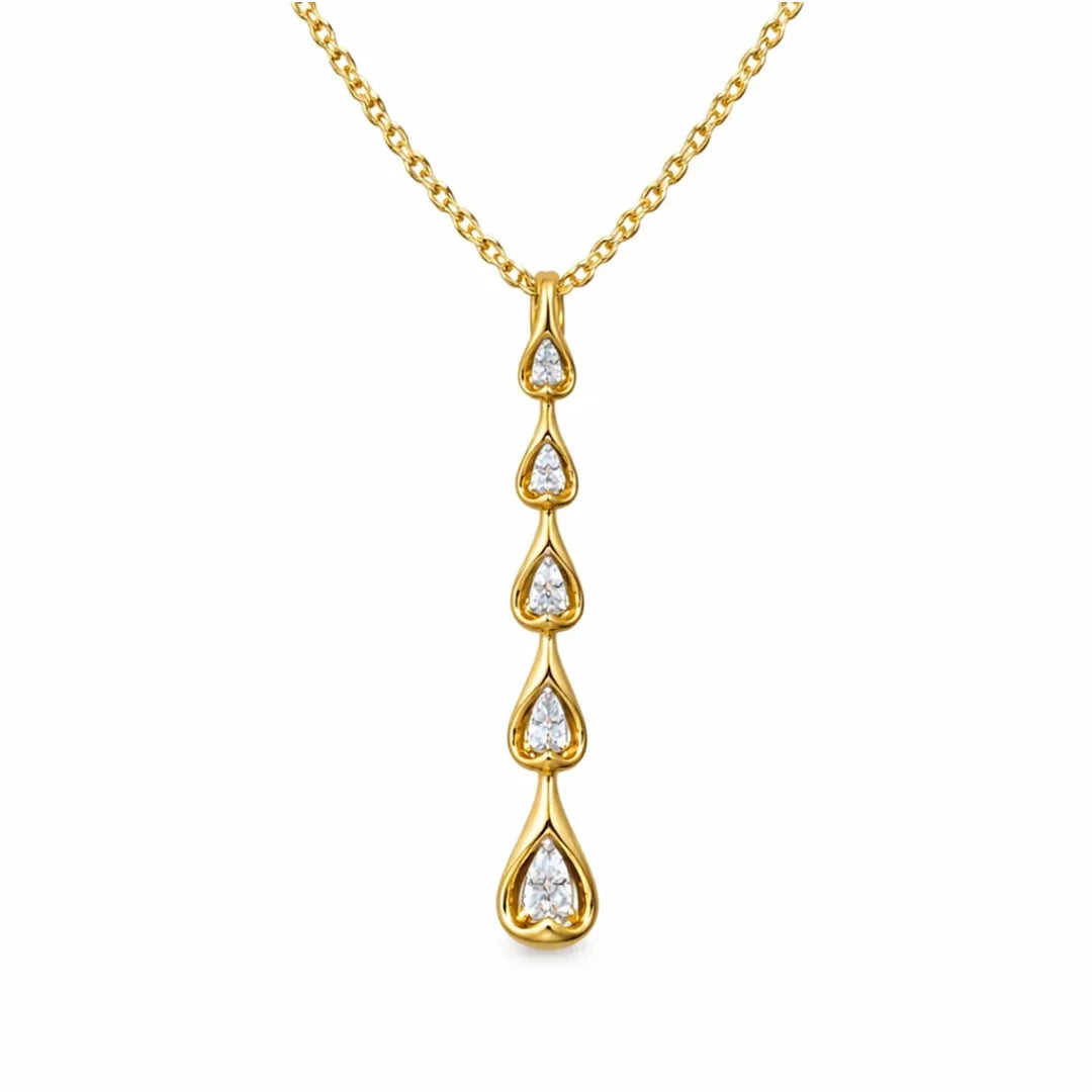 Pear Drop Pendant Necklace
