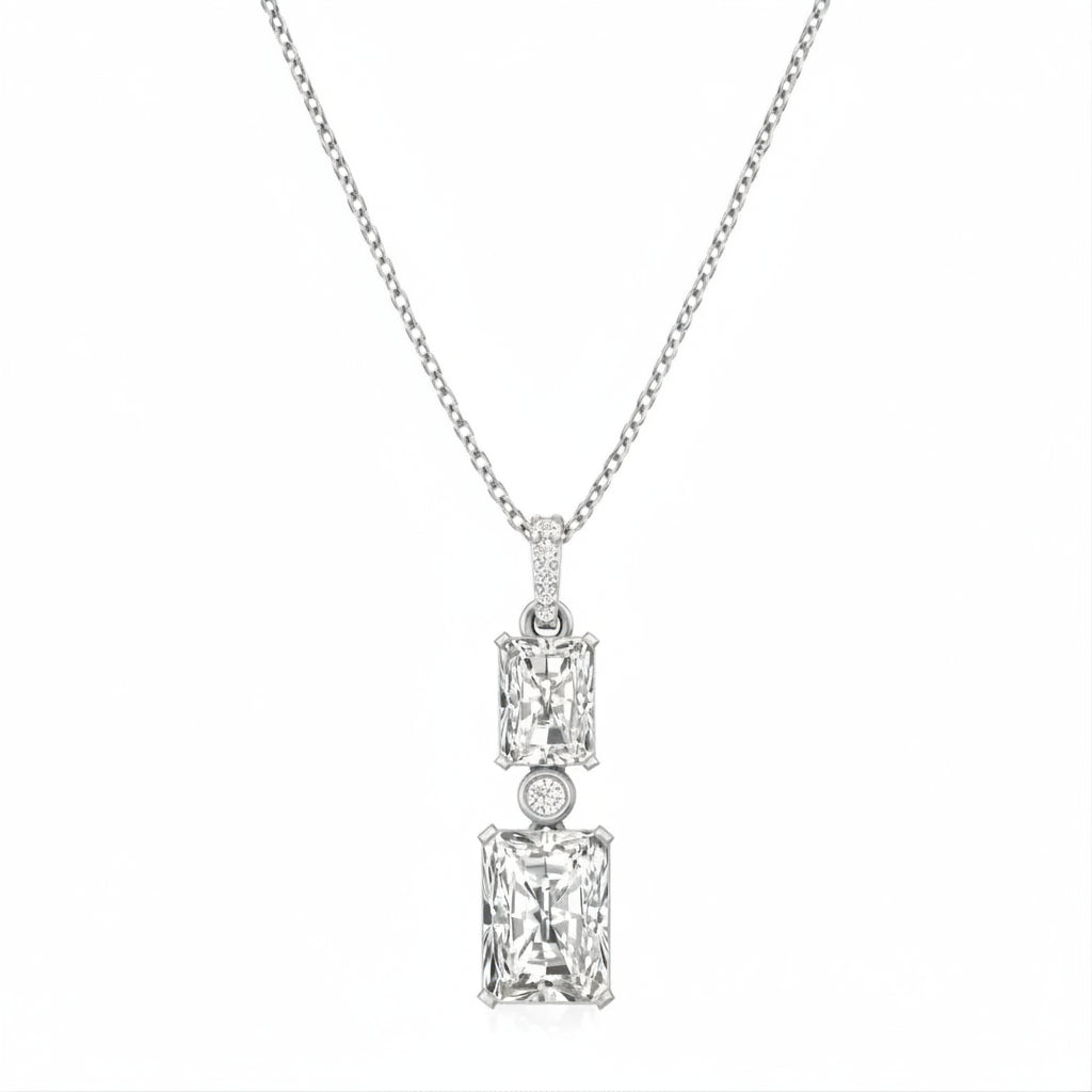 Emerald Duo Pendant