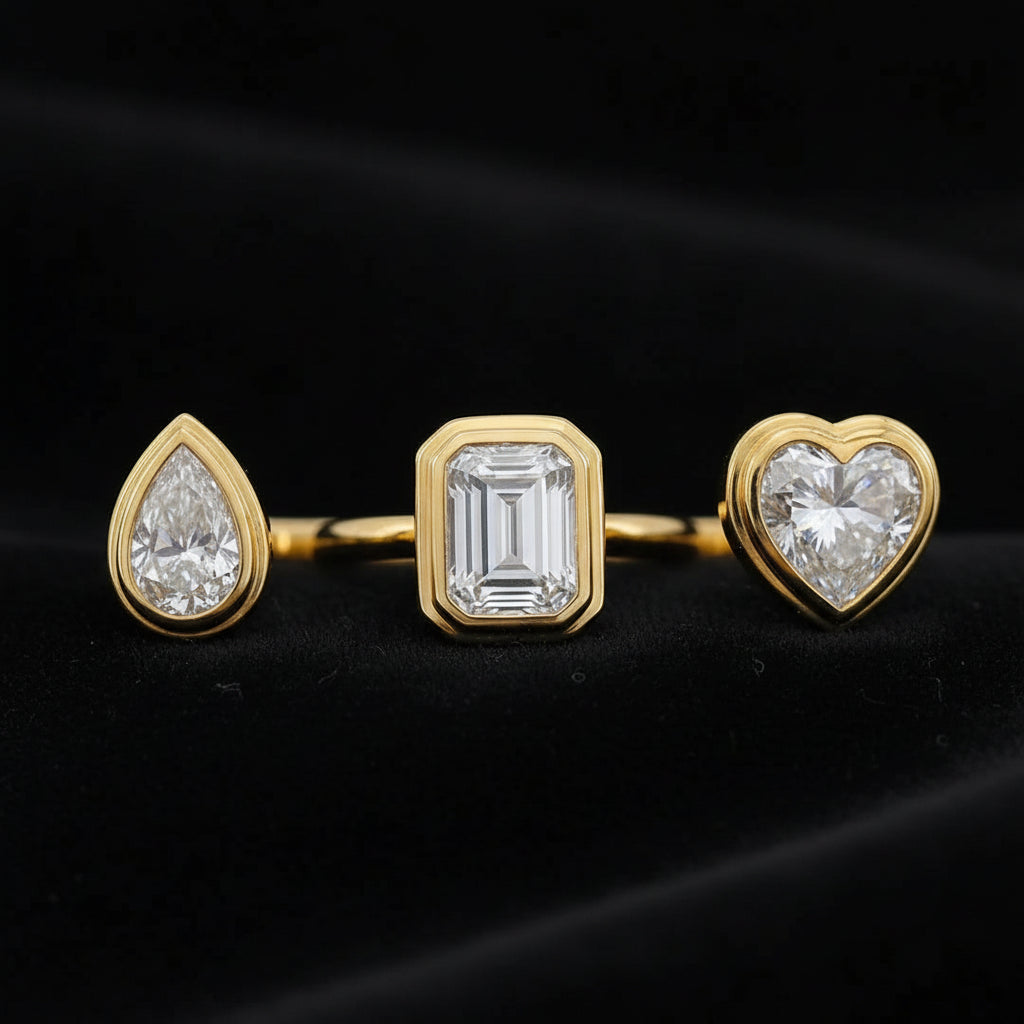 Trinity Muse Ring Set