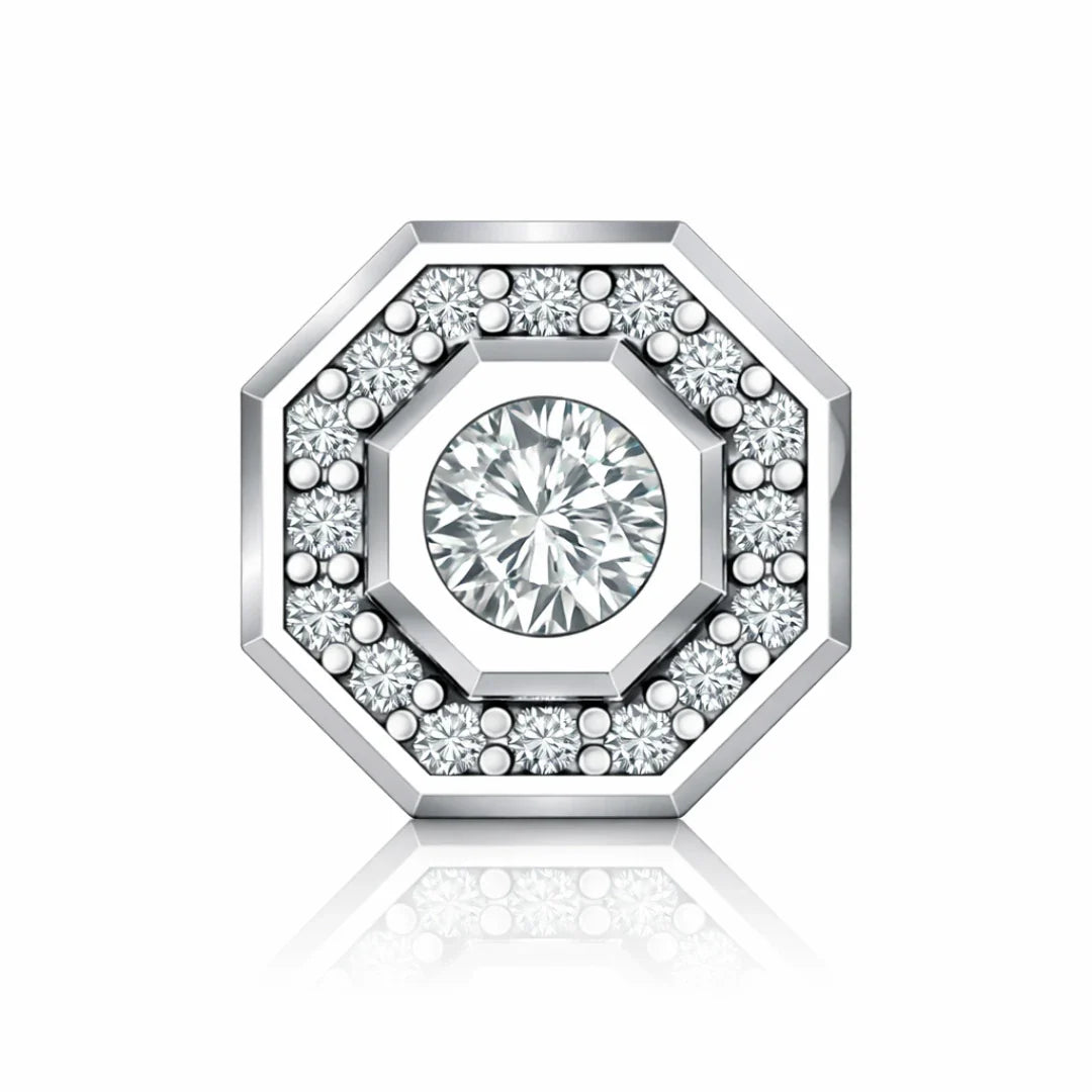 Octa Stud Earrings Men