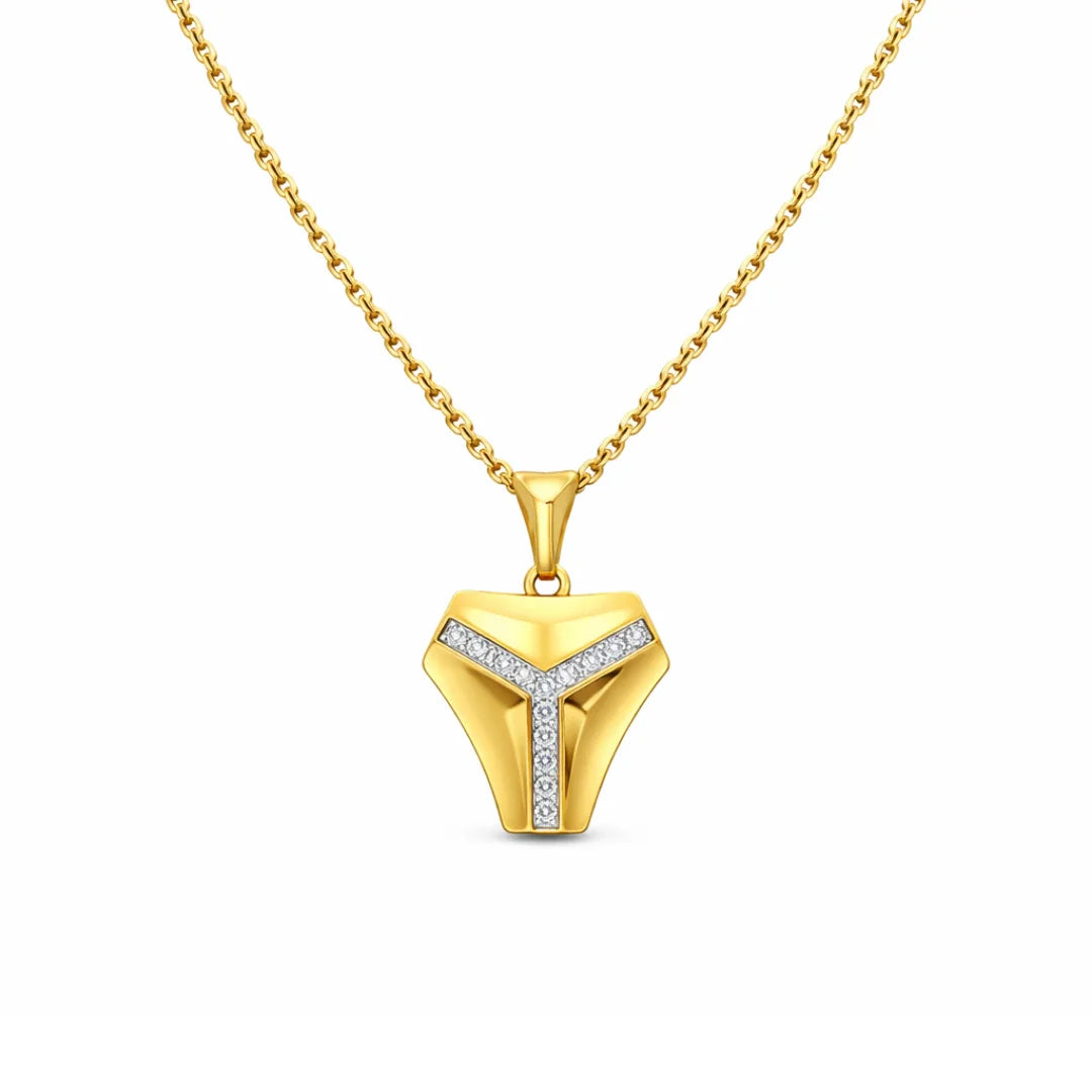 Trinity Edge Pendant Men