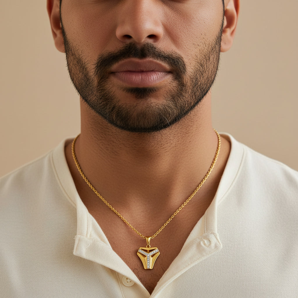 Trinity Edge Pendant Men