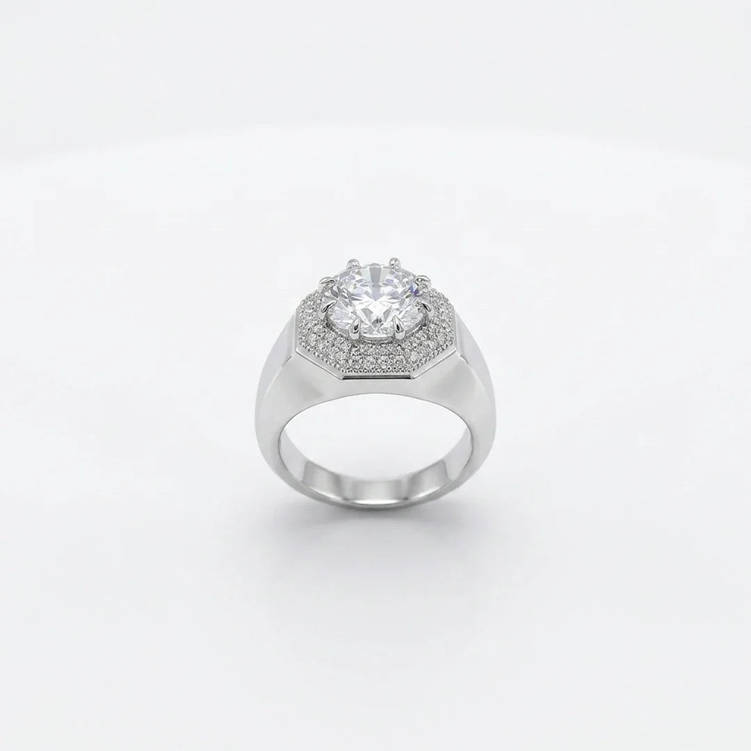 Octavia Halo Ring