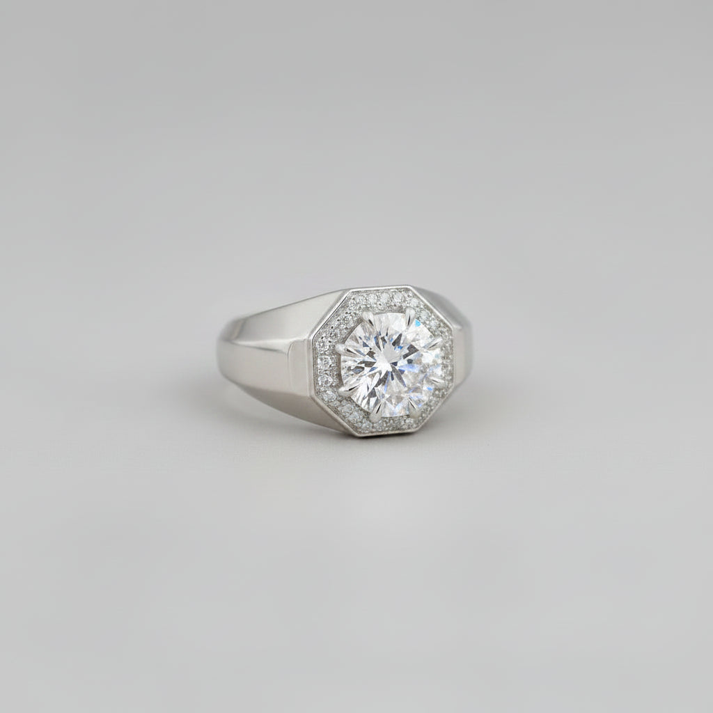 Octavia Halo Ring