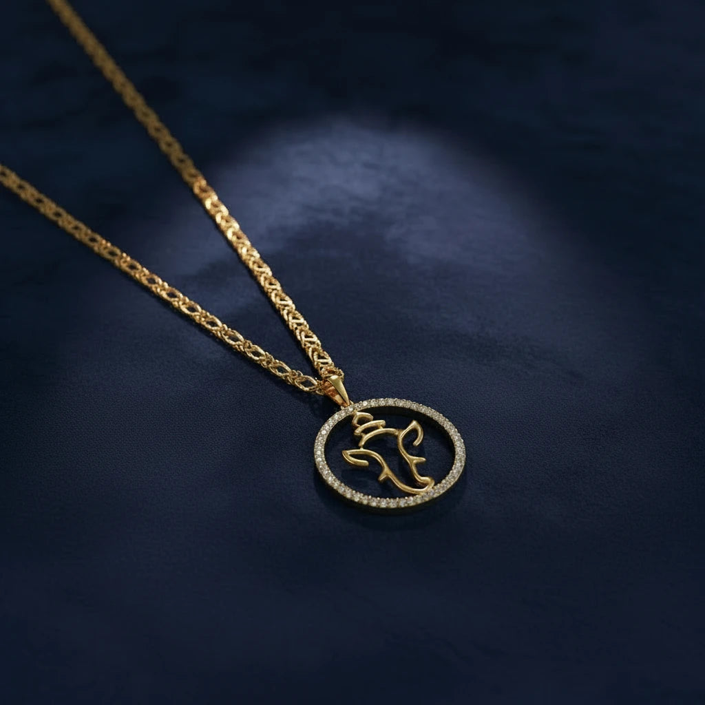 Orbit Ganesha Pendant