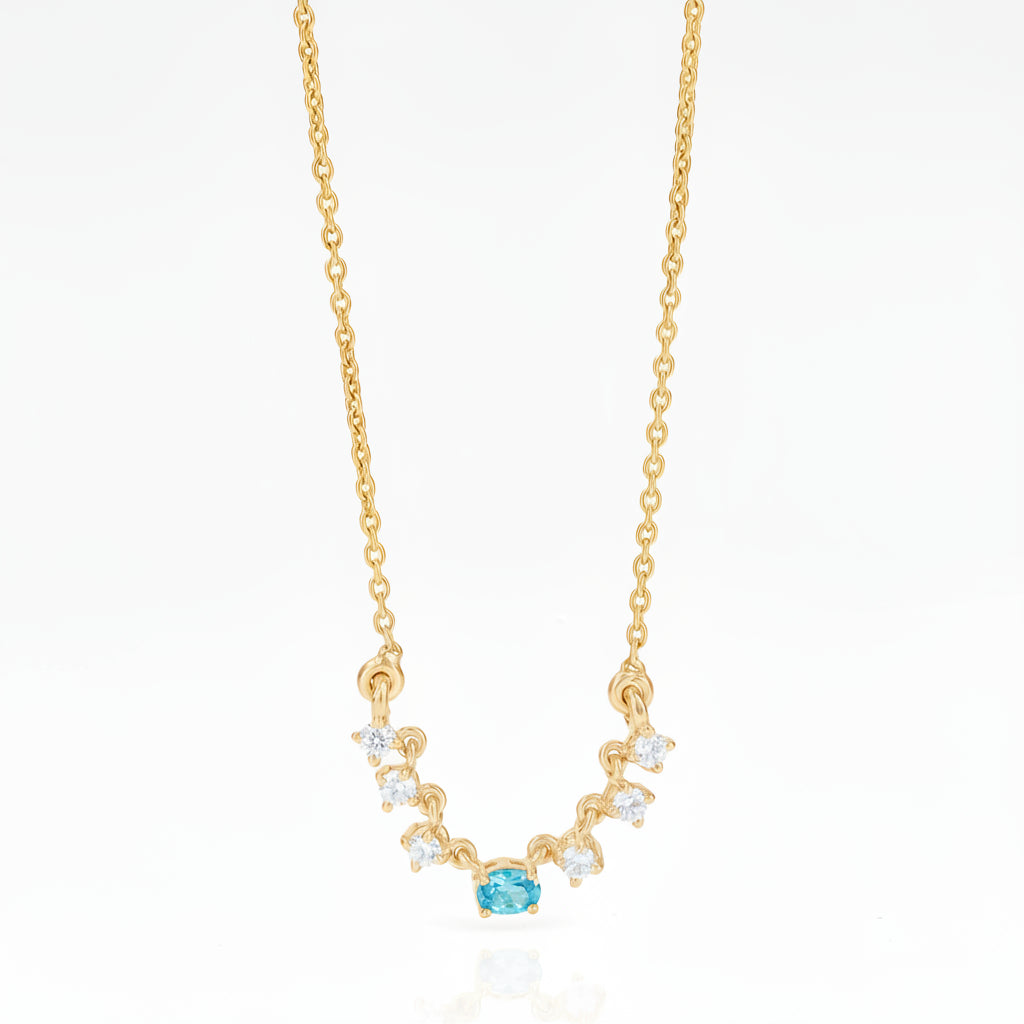 Aqua Blue Necklace