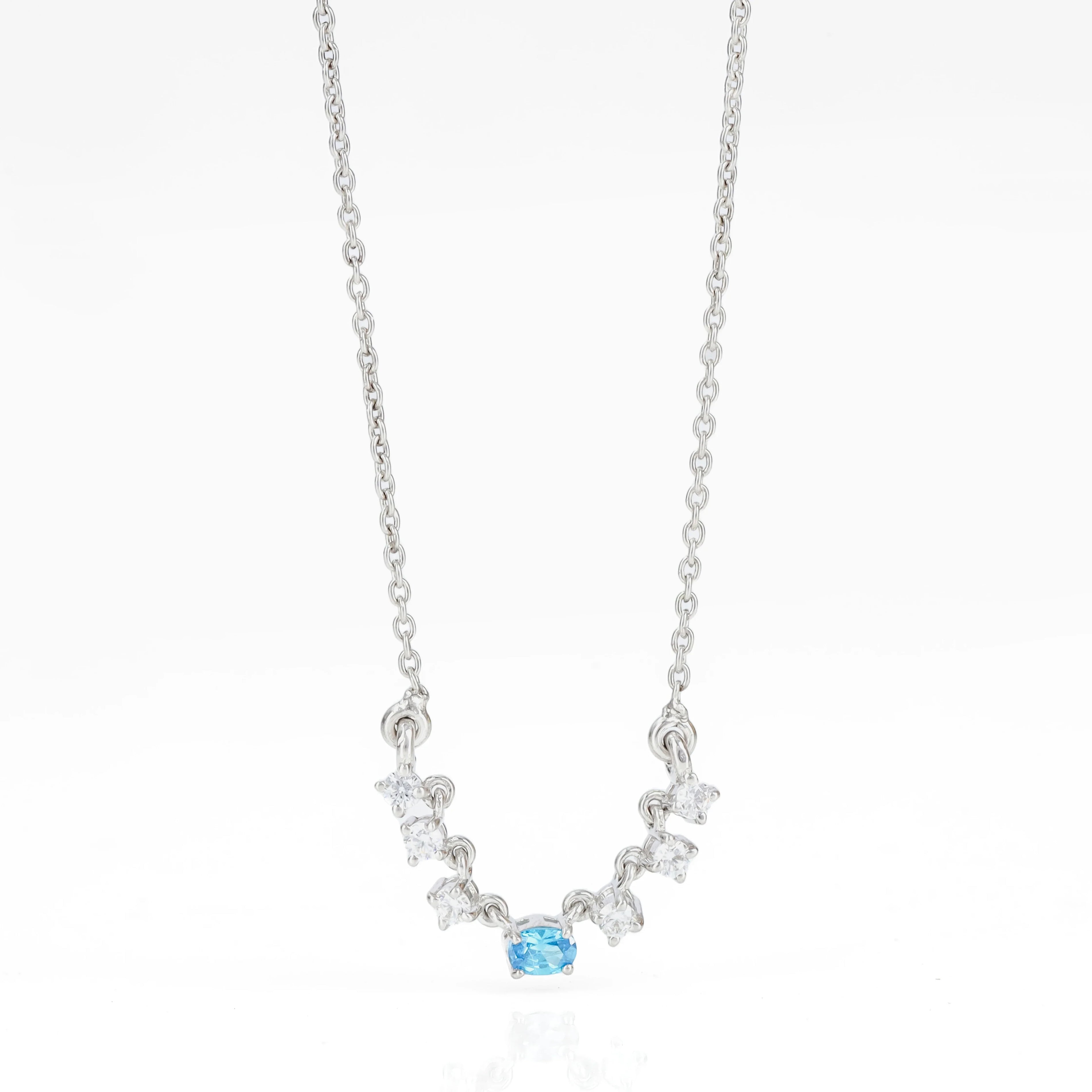 Aqua Blue Necklace