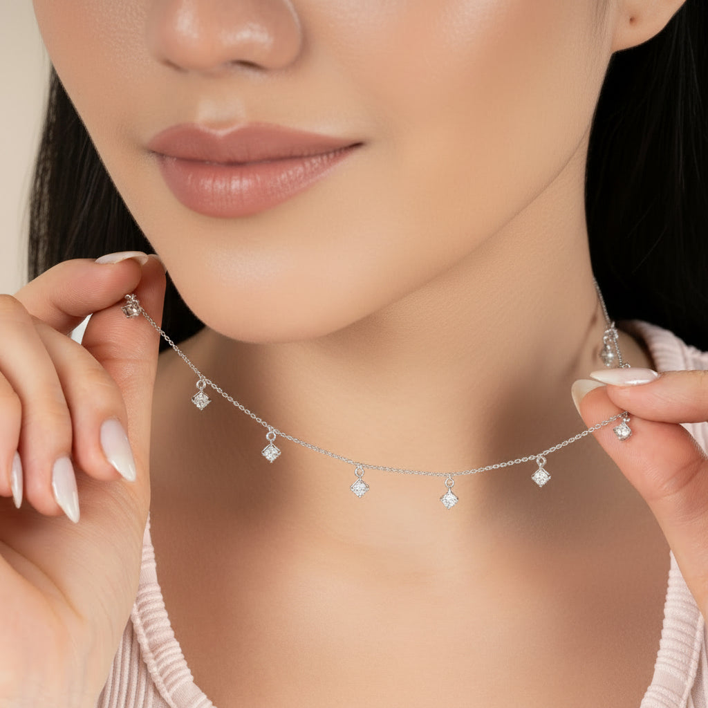 Round Charm Necklace