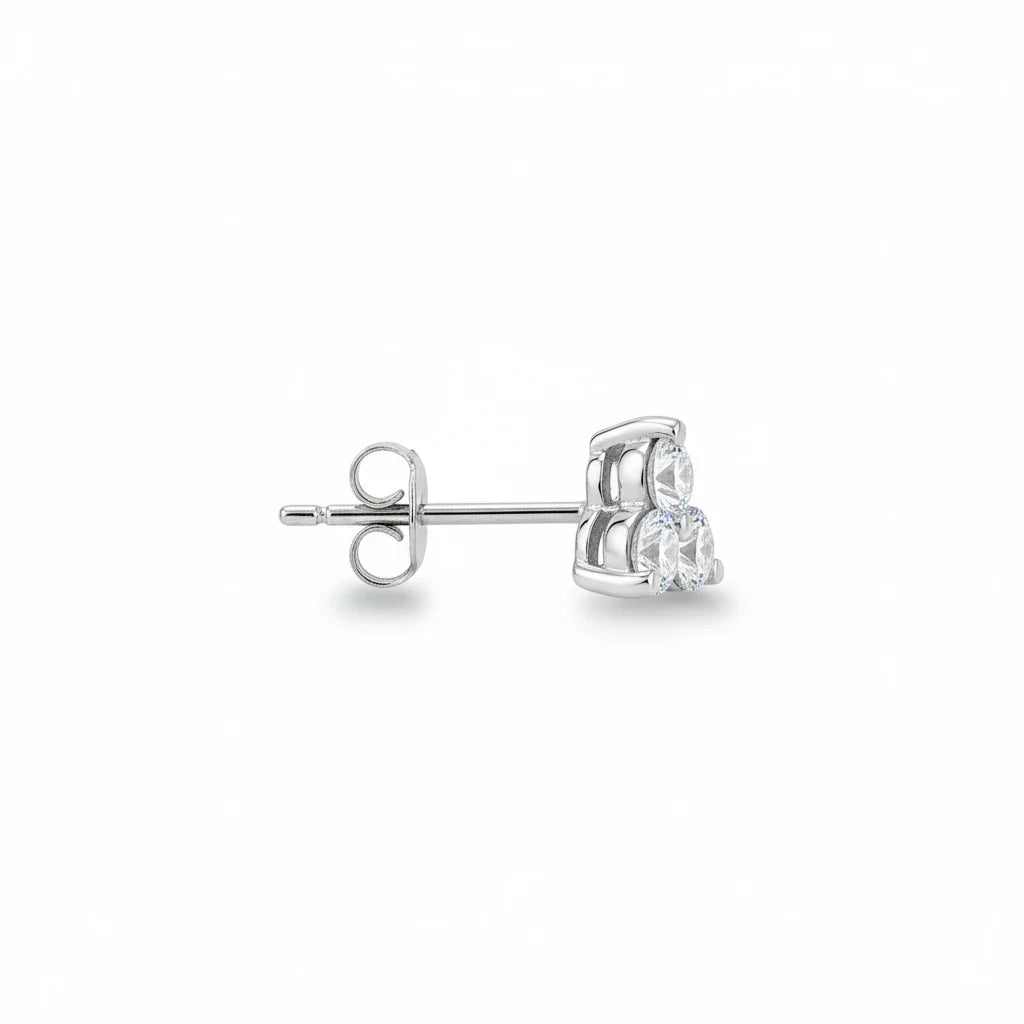 Tri Stud Earrings