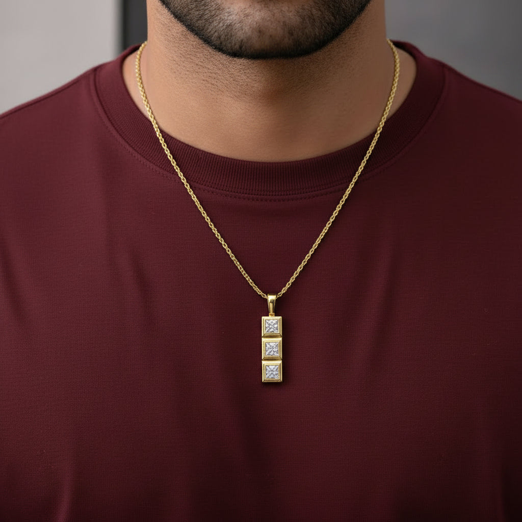 Trinity Grid Pendant