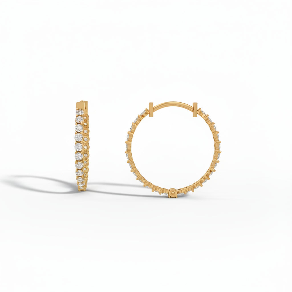 Celeste Hoop Earrings