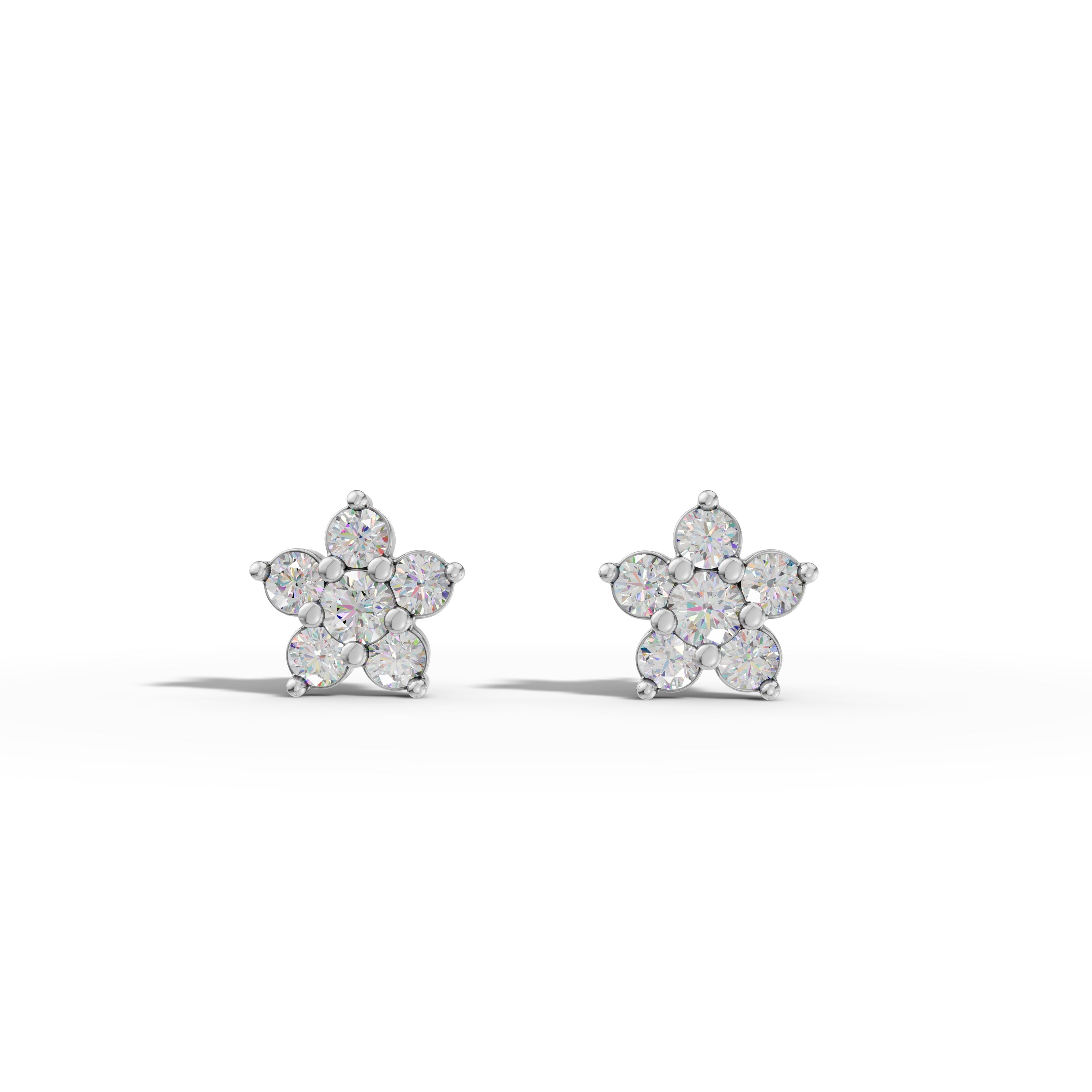 Flora Spark Stud Earrings